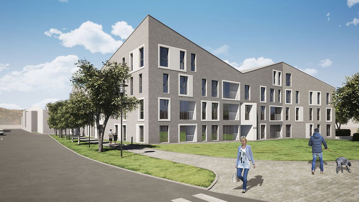 Buy Condominium, Maisonette apartment in Regensburg - Der Winzerer Hof, Alte Nürnberger Straße 35