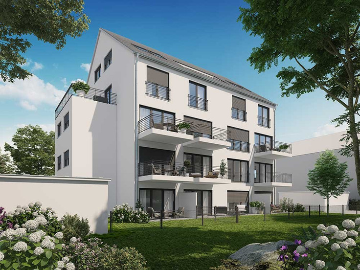 Buy Condominium, Loft apartment in Augsburg-Oberhausen - Neue Mennwarth, Mennwarthstraße 5