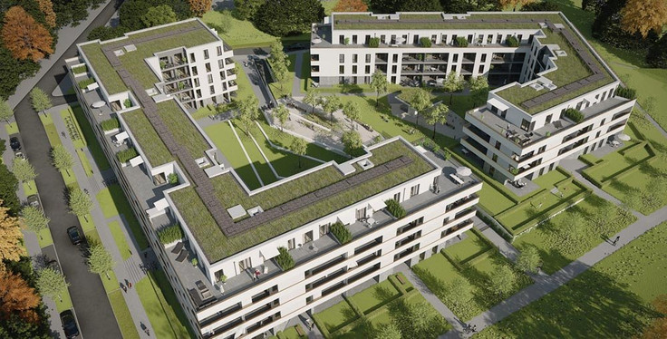 Buy Condominium in Darmstadt-Bessungen - Mary & Abe, Lincolnstraße, Ecke Susan-Sonntag-Weg