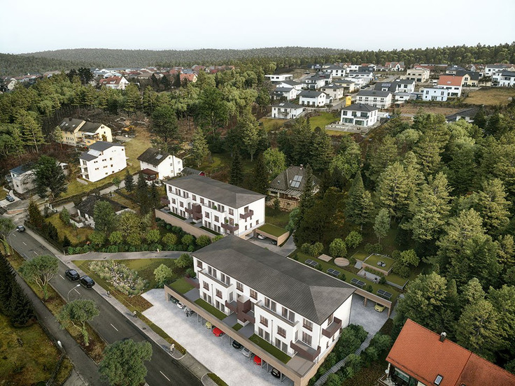 Buy Condominium, Loft apartment, Capital investment, Ground-floor apartment in Burglengenfeld - Waldwohnen für Generationen, Am Hirtberg 5a-d