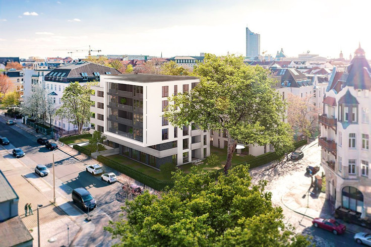 Buy Condominium, Loft apartment in Leipzig-Zentrum - Inselstraße 33, Inselstraße 33 / Chopinstraße 20