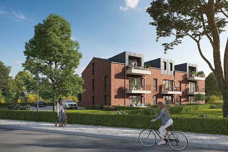 Buy Condominium in Ammersbek - Wohnidyll Hoisbüttel, Wulfsdorfer Weg 1