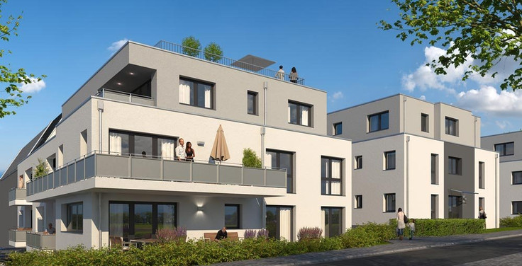 Buy Condominium, Capital investment, Penthouse in Essen-Werden - Pastorsacker 37, Pastorsacker 37 / Ecke Towersgarten