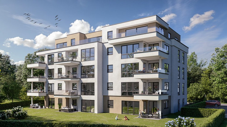 Buy Condominium in Wiesbaden-Mainz-Kostheim - Kostheimer Landstraße 21 und 23, Kostheimer Landstraße 21 bis 23