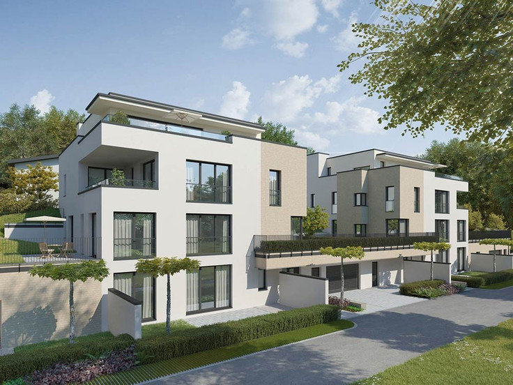 Buy Condominium, Penthouse in Wiesbaden-Nordost - Vivre Wiesbaden, Bornhofenweg 11, 11a, 11b