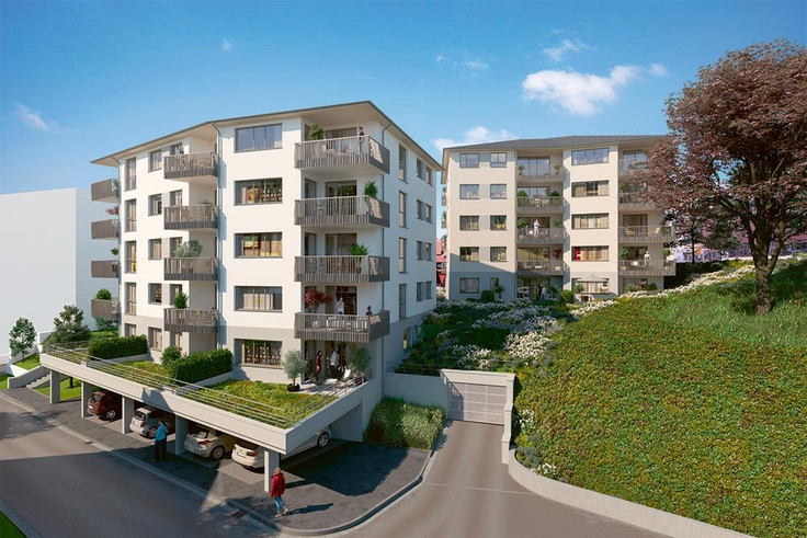 Buy Condominium in Freudenstadt - RappenQuartier - 2. BA, Am Rappenpark 3 / Straßburger Str. 18