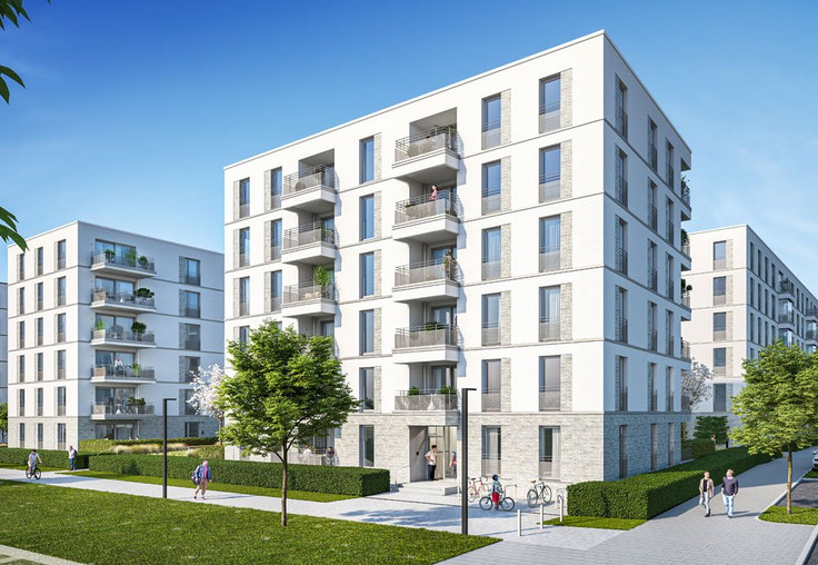 Buy Condominium, Capital investment, Apartment building in Munich-Neuperlach - PANDION VERDE 2, Zenzl-Mühsam-Straße