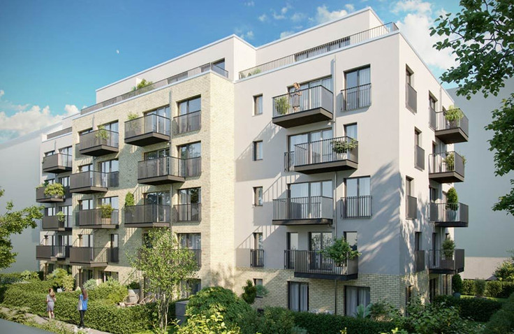 Buy Condominium, Maisonette apartment, Penthouse in Berlin-Kreuzberg - Wiener Höfe, Wienerstraße 37