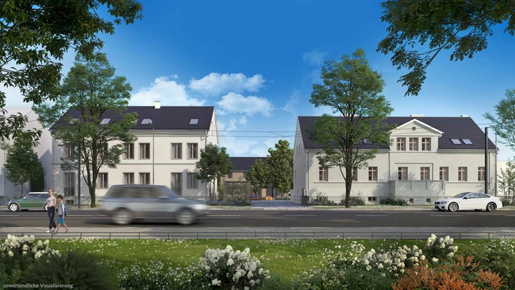Buy Condominium, Maisonette apartment, Renovation, Townhouse in Berlin-Pankow - Gustav's Hofgärten, Hauptstraße 15