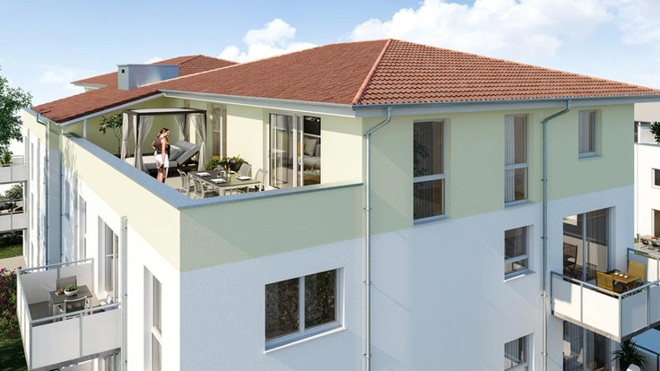 Buy Condominium in Karlsdorf-Neuthard - FortunaPark Karlsdorf - 2. BA, Industriestraße 4