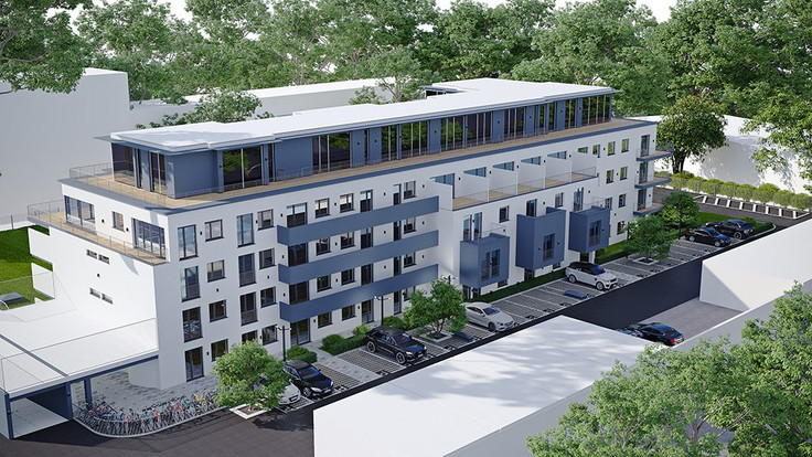 Buy Condominium, Penthouse in Fürth-Südstadt - Wohnquartier Flößau 100, Flößaustr. 100