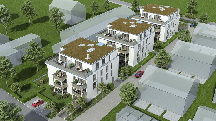 Buy Condominium, Penthouse in Gelnhausen-Meerholz - Mittlauer Weg 6, Mittlauer Weg 6 a, b, c