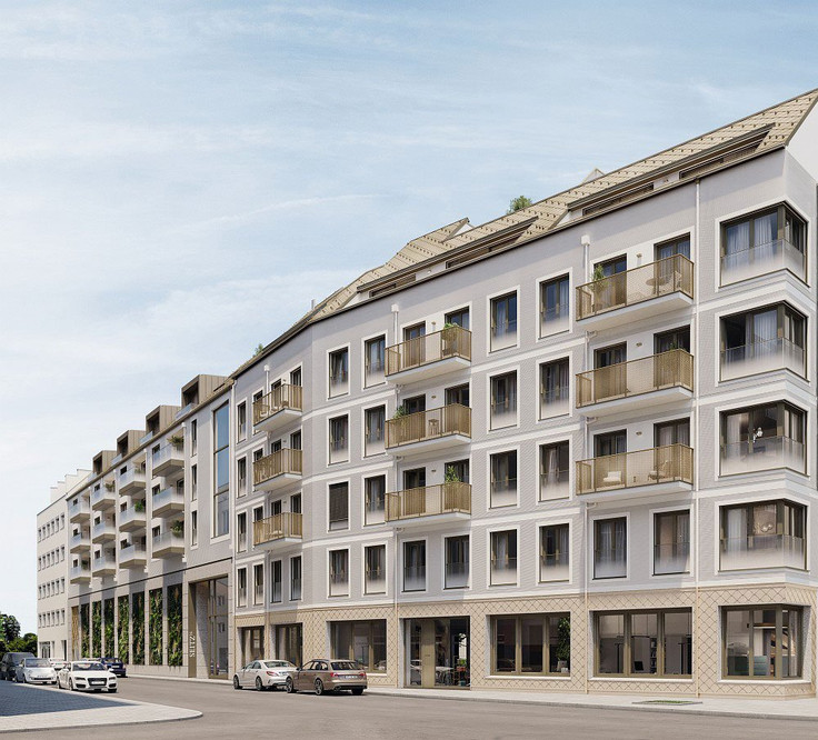 Buy Condominium, Apartment, Maisonette apartment, Penthouse in Munich-Lehel - SEITZ 16, Seitzstraße 16