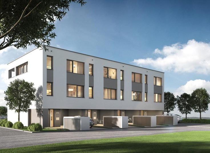 Buy Terrace house, House in Neuhausen auf den Fildern - In den Akademiegärten 37 - 37/3, In den Akademiegärten 37 - 37/3