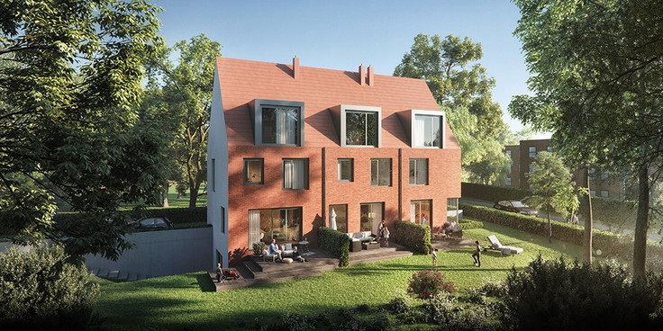 Buy Terrace house, House in Hamburg-Rissen - RISSENER TRIO, Rissener Busch 36
