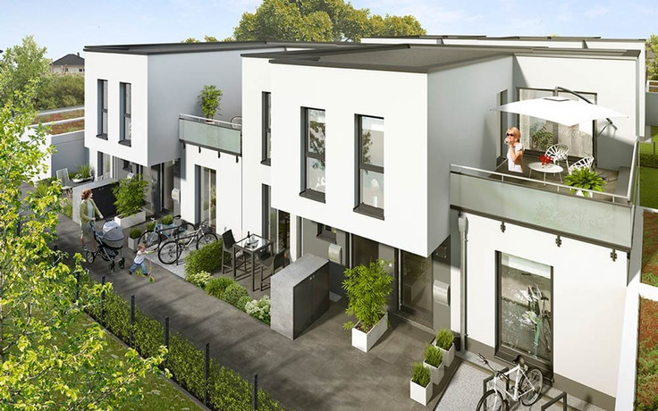 Buy Condominium, Semi-detached house, House in Langenfeld-Rheinland - LIVING 4|2, Opladener Straße 42