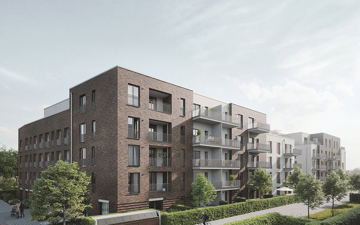 Buy Condominium in Hamburg-Schnelsen - Albertinenhof, Pinneberger Straße 15 – 17