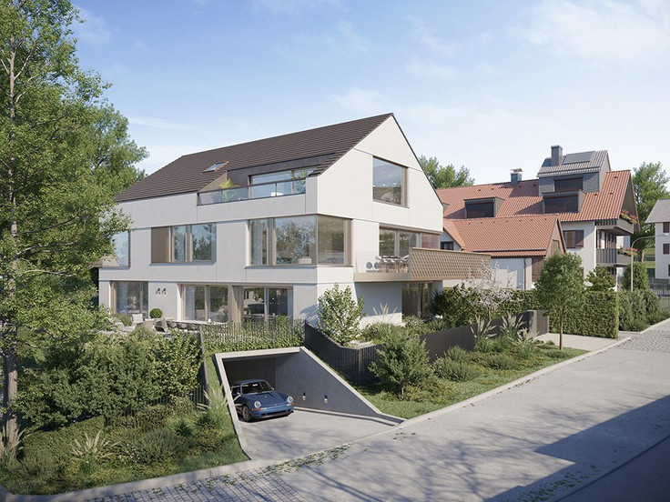 Buy Condominium, Maisonette apartment in Berg am Starnberger See - Wittelsbacher 34, Wittels­bacherstraße 34