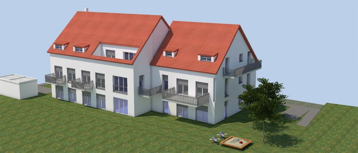 Buy Condominium, Loft apartment in Regensburg - Lappersdorfer Straße 34b+c, Lappersdorfer Straße 34b+c