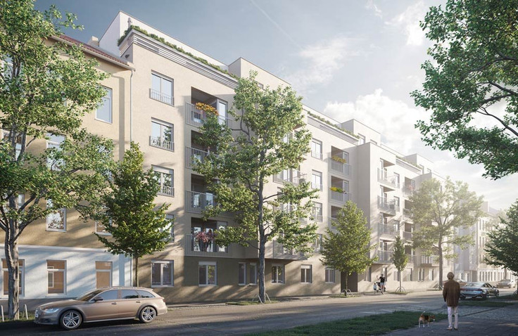 Buy Condominium, Townhouse in Berlin-Weißensee - Charlie und der Wundergarten, Charlottenburger Straße 48