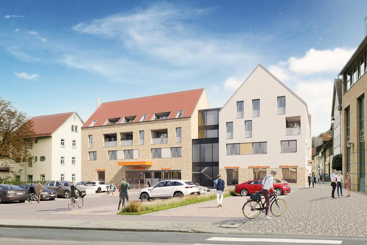 Buy Condominium in Künzelsau - Quartier an der Stadtmauer, Hauptstraße