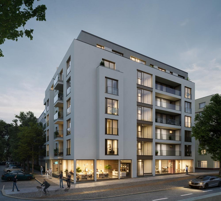 Buy Condominium, Capital investment, Microapartment, Penthouse, Investment apartment in Berlin-Wilmersdorf - CITYAUE, Wilhelmsaue 1