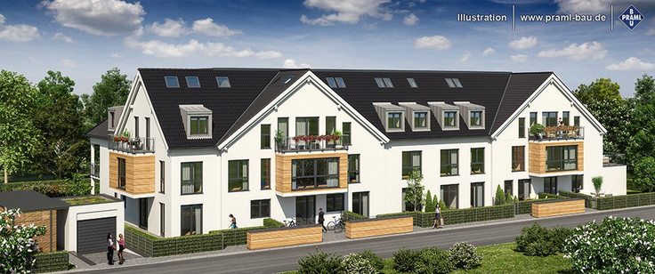 Buy Condominium, Apartment, Maisonette apartment in Munich-Obermenzing - Am Kapuzinerhölzl, Tannenweg 3
