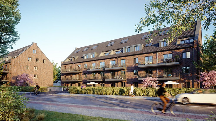 Buy Condominium in Hamburg-Lurup - Fahrenhuus, Fahrenort  98 – 104