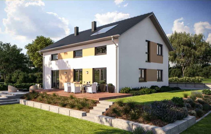 Buy Terrace house, Detached house, Townhouse, City villa, House in Großenhain - Wohnoase an der Röder, Radeburgerstraße