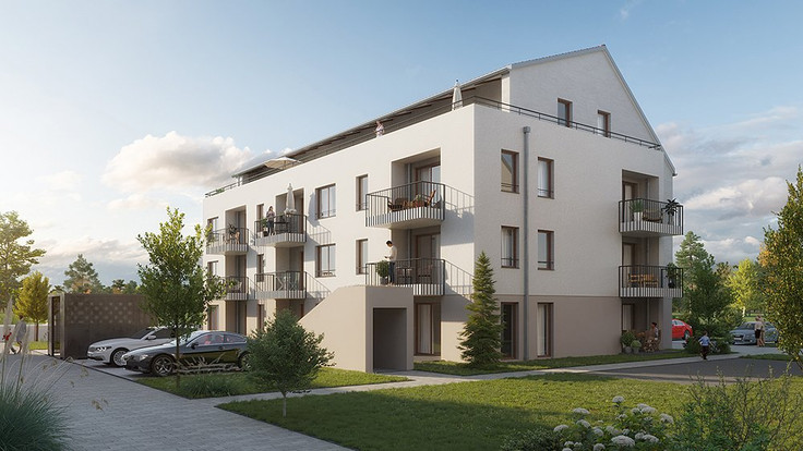 Buy Condominium in Bad Gögging - Wohnen am Sandfeld, Waldstraße