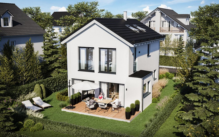 Buy Detached house, House in Pastetten - Einfamilienhaus Pastetten, Birkenstraße 1A