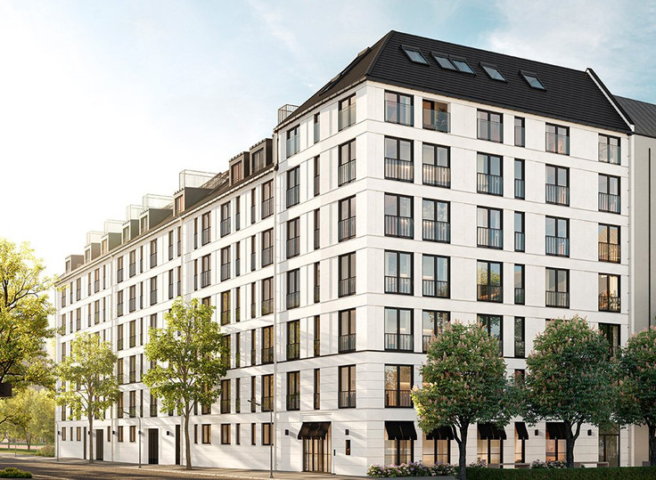 Buy Condominium, Capital investment, Maisonette apartment, Penthouse in Munich-Haidhausen - MAISON LUCILE, Lucile-Grahn-Straße 23