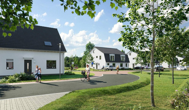Buy Semi-detached house, Detached house, House in Schönwalde-Glien - Am Wiesenweg, Wiesenweg 27