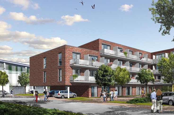 Buy Condominium, Investment property, Capital investment, Studentenapartment in Lübeck - APARTINO Lübeck, 