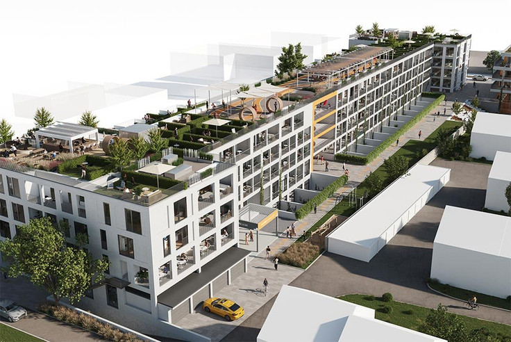 Buy Condominium, Capital investment, Maisonette apartment, Penthouse in Landau in der Palatinate - Fitter Living Quartier No. 1, Paul-von-Denis-Straße