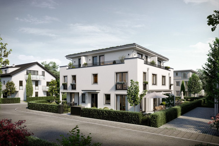 Buy Terrace house, Townhouse, House in Munich-Solln - HR06 – Halbreiterstraße 6, Halbreiterstraße 6