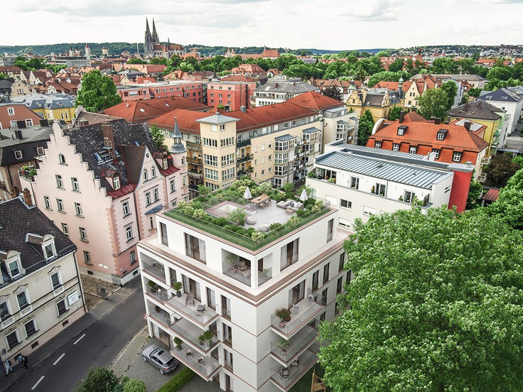 Buy Condominium, Penthouse in Regensburg-Ostenviertel - VILLA STERNBERG, Sternbergstraße 13