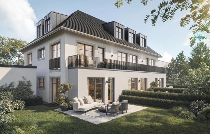 Buy Terrace house, Corner-terrace house, Mid-terrace house, House in Munich-Lerchenau - Dahlienstraße 20, Dahlienstraße 20