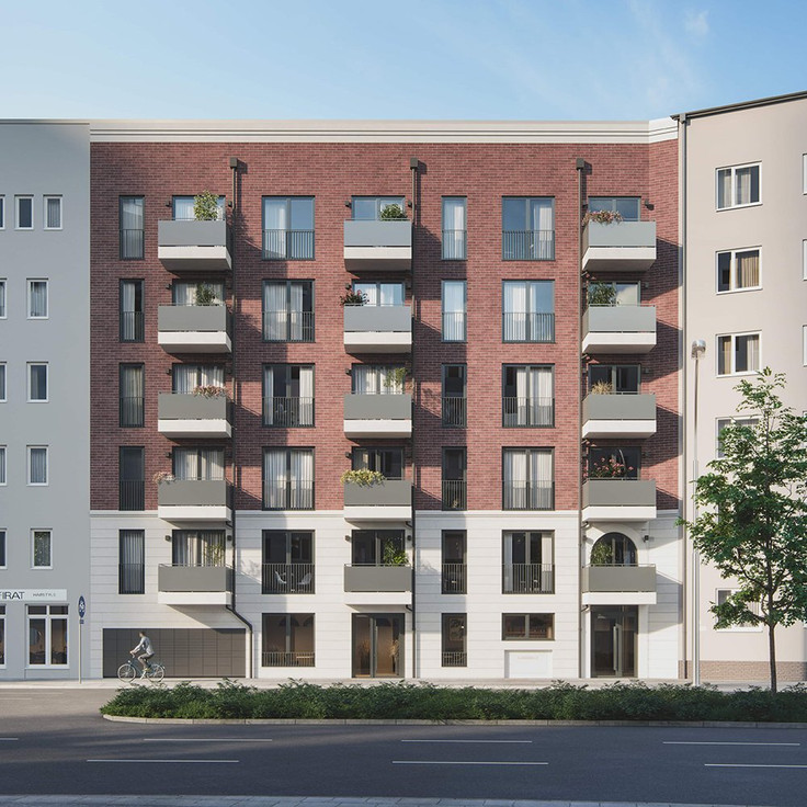 Buy Condominium, Capital investment in Berlin-Wedding - Backyard-Schönes.Neues.Wedding, Pankstraße 88
