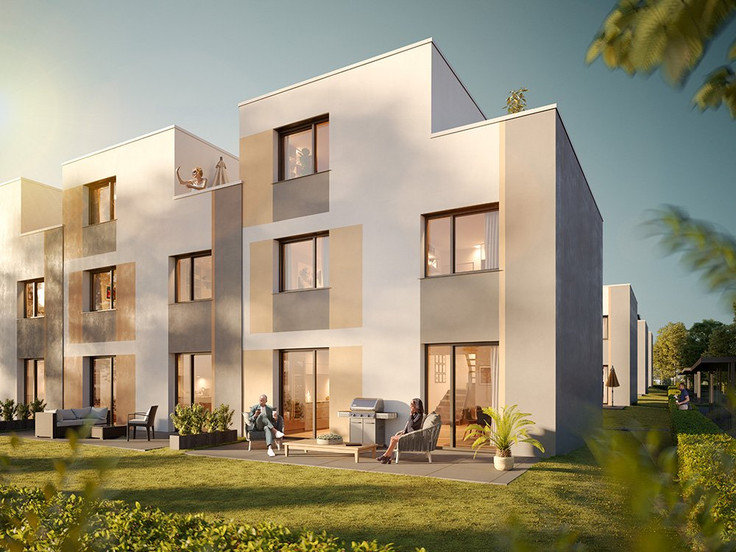 Buy Terrace house, Investment property, Capital investment, House in Messel - Auf dem Wentzenrod, Auf dem Wentzenrod