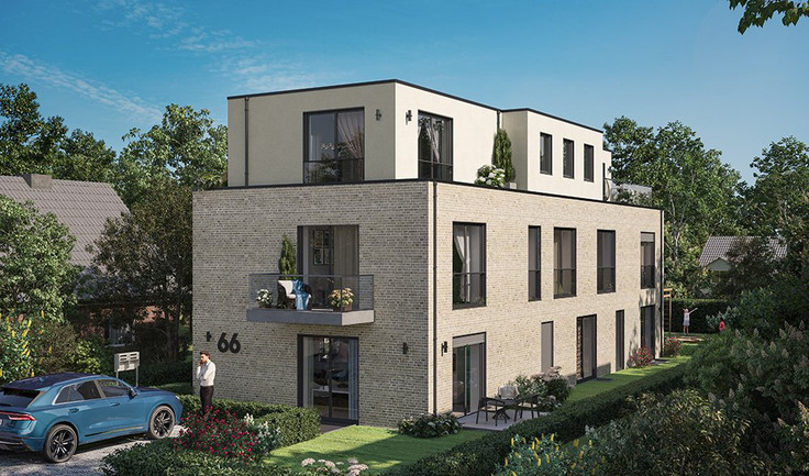 Buy Condominium in Hamburg-Stellingen - Brick 66, Am Ziegelteich 66