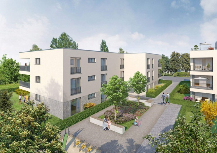 Buy Condominium, Terrace house, House in Weinstadt-Endersbach - Wohnen an den Blumenäckern, Kornblumenweg