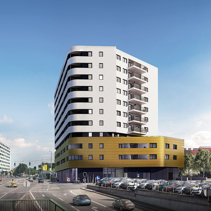 Condominium buy in Wien / 22. Bezirk - Donaustadt: Genochplatz 1, Genochplatz 1