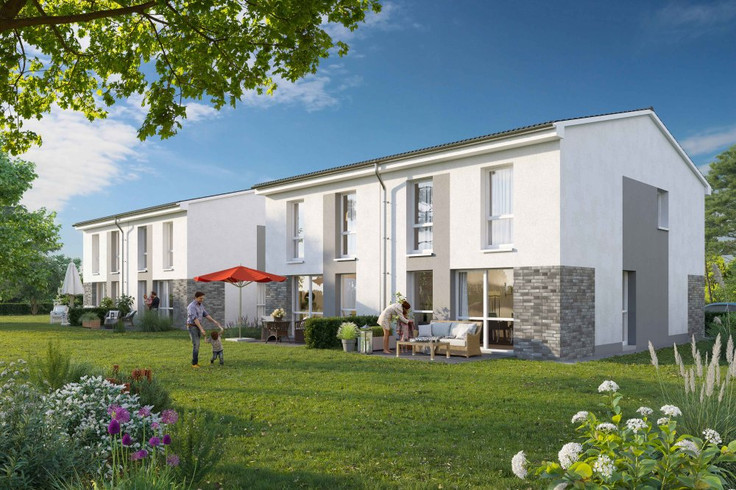 Buy Semi-detached house, House in Kayhude - Kayhuder Wiesenidyll 2, Segeberger Straße 97