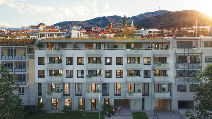 Buy Condominium, Capital investment, Holiday home in Freiburg im Breisgau-Wiehre - Kronenmattenstraße 2 Freiburg-Innenstadt, Kronenmattenstr. 2