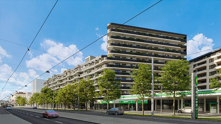Buy Condominium, Investment apartment in Vienna-10. Bezirk - Favoriten - DECK ZEHN, Laxenburgerstraße 2D