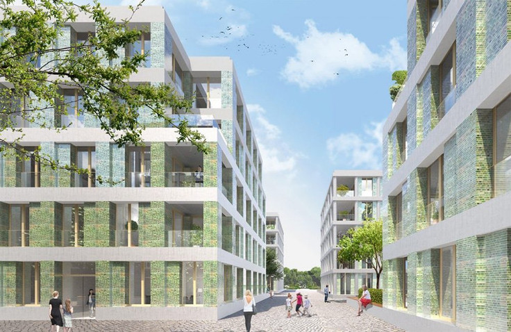 Condominium buy in Hannover / Wülfel: Quartier Leineauen, Hildesheimer Straße 432