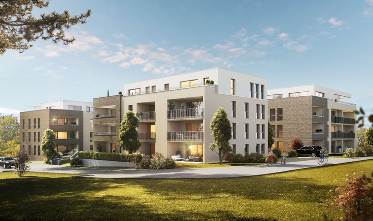 Buy Condominium, Penthouse in Künzelsau-Gaisbach - La Vita Haselhöhe, Haselallee / Wacholderweg