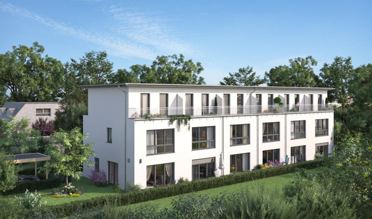 Buy Terrace house, House in Hamburg-Meiendorf - Dompfaffenweg, Dompfaffenweg