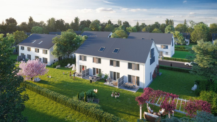 Buy Terrace house, House in Riedstadt-Wolfskehlen - Am Gartenweg, Am Gartenweg